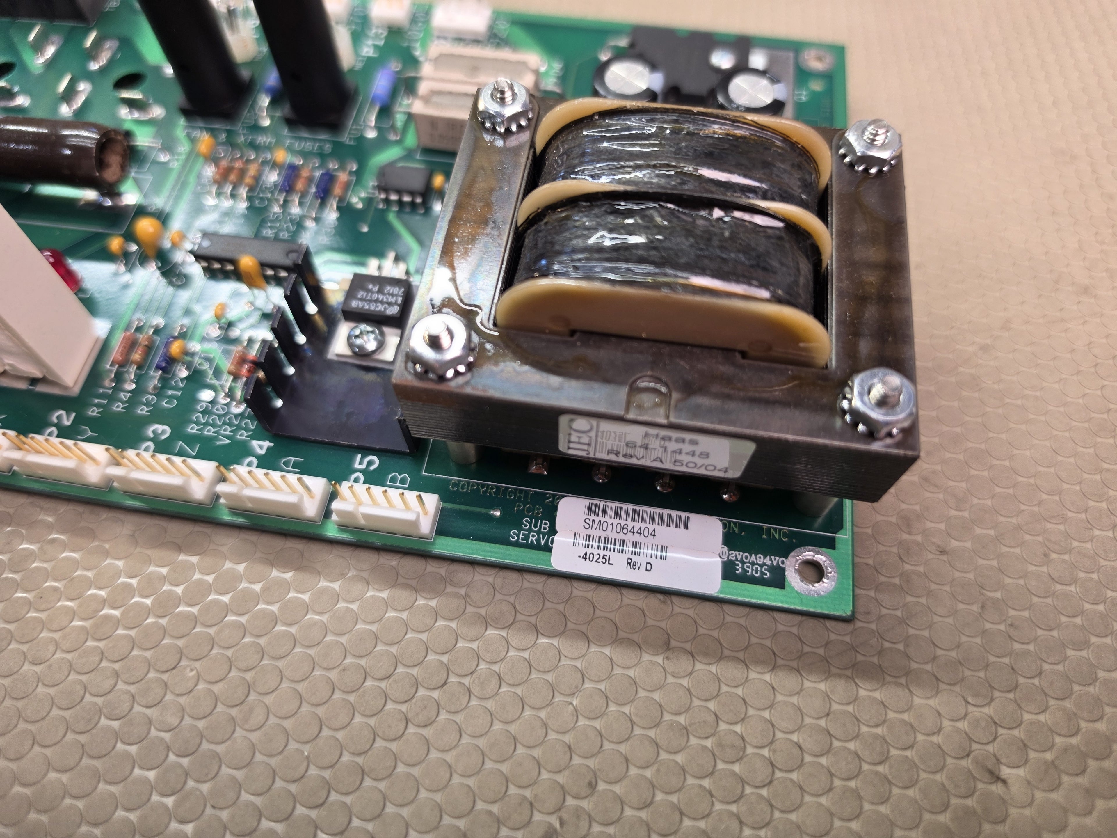 Haas 64-1448 4025L Rev D Power Supply Control Board