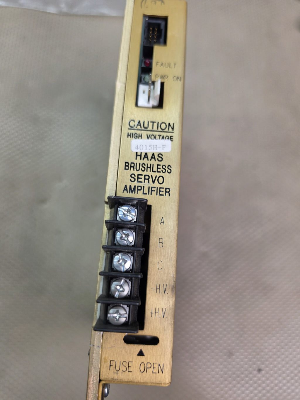 Haas 4015H-F Brushless Servo Amplifier High Voltage Drive Module CMP 7619A B