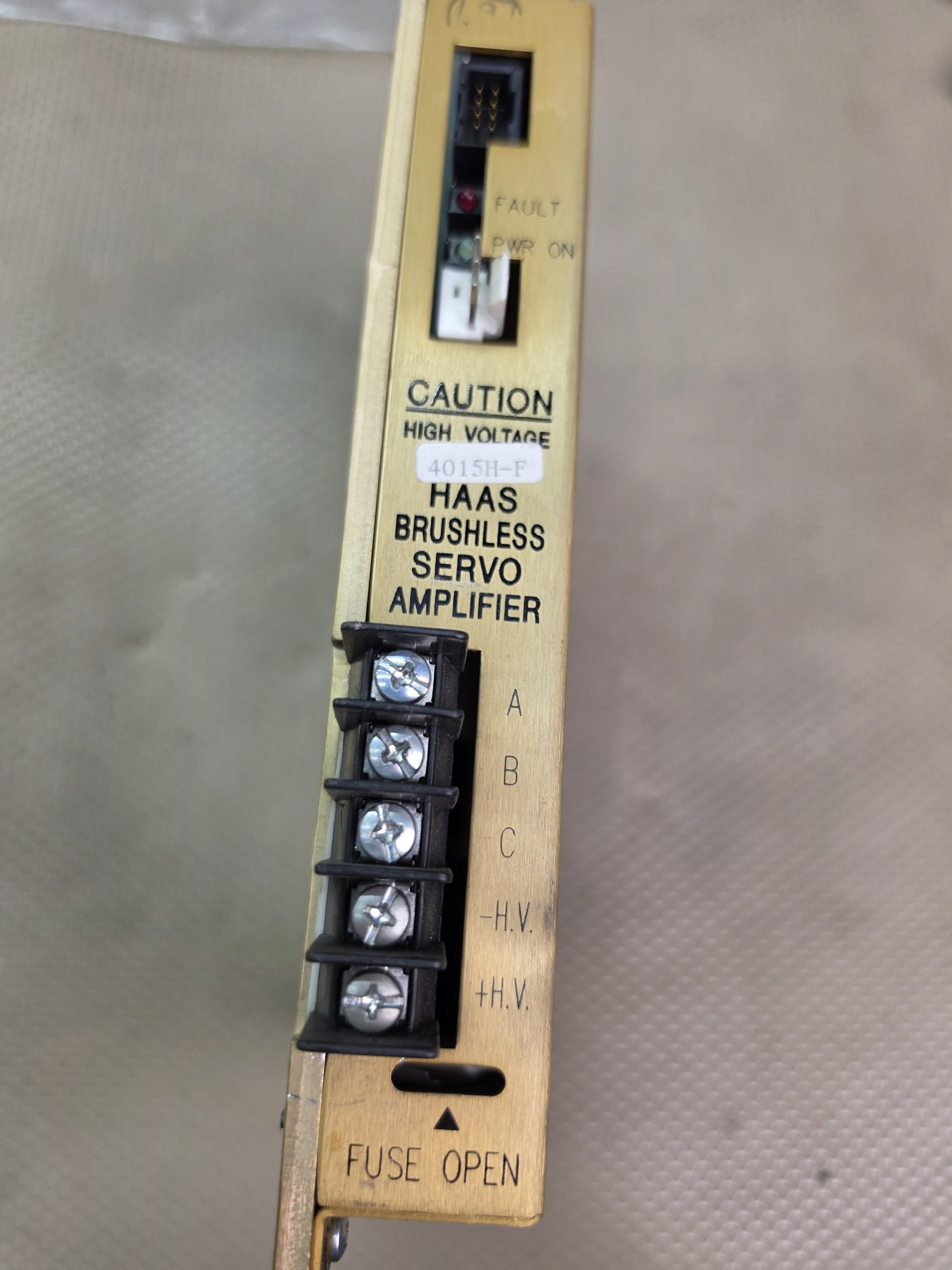 Haas 4015H-F Brushless Servo Amplifier High Voltage Drive Module CMP 7619A B