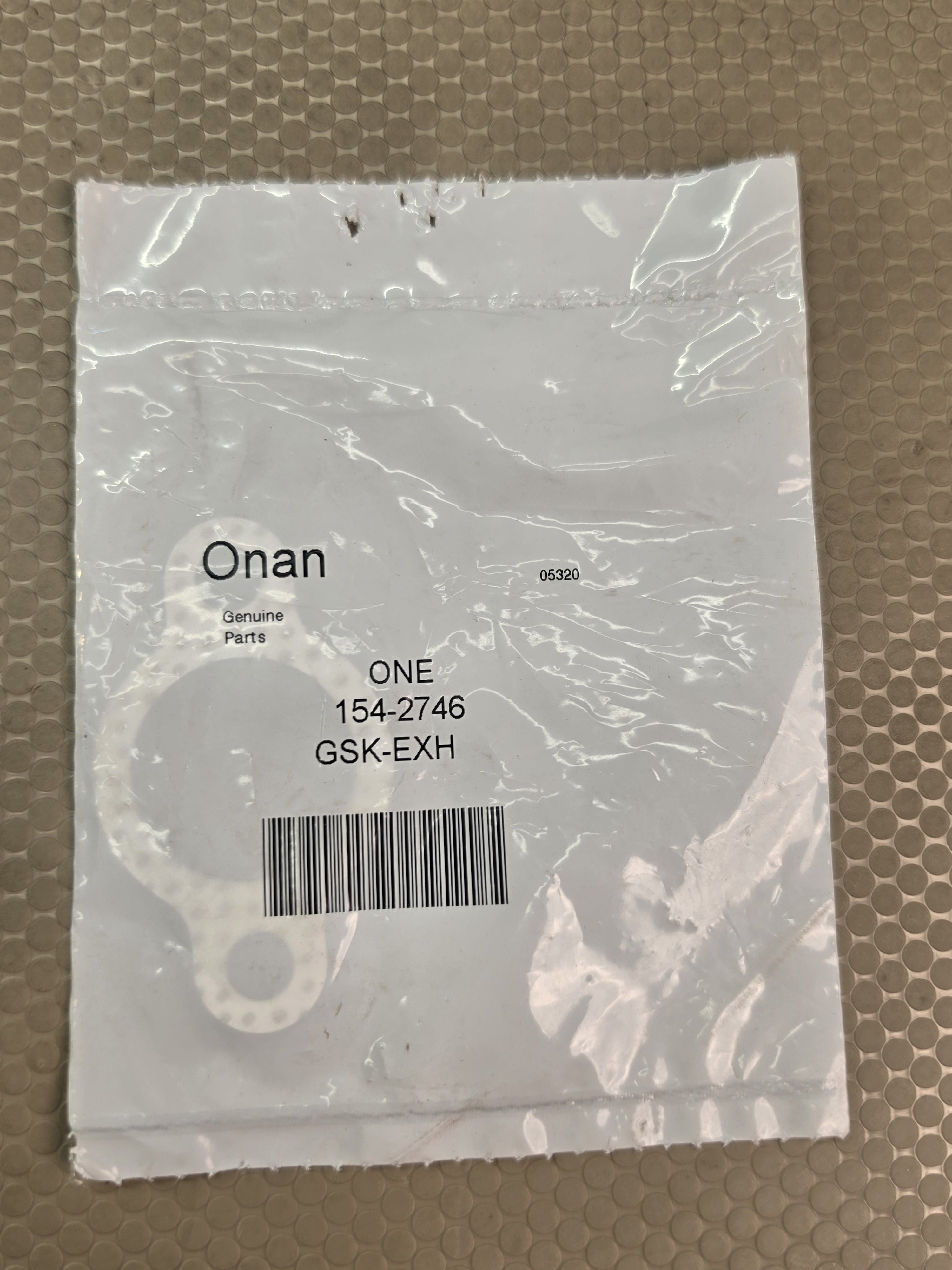 Onan 154-2746 Exhaust Gasket Genuine Generator Engine Part