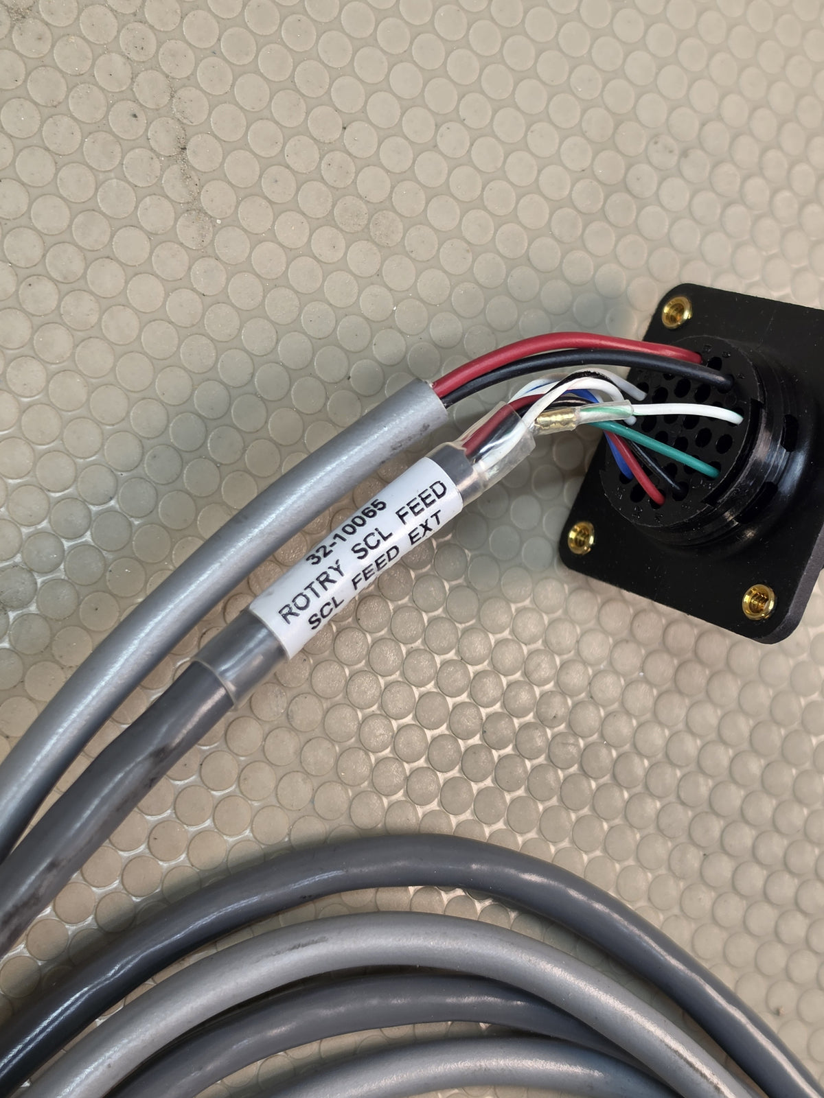 Haas 32-10065 Rotary SCL Feed Extension Cable +12V/GND Power