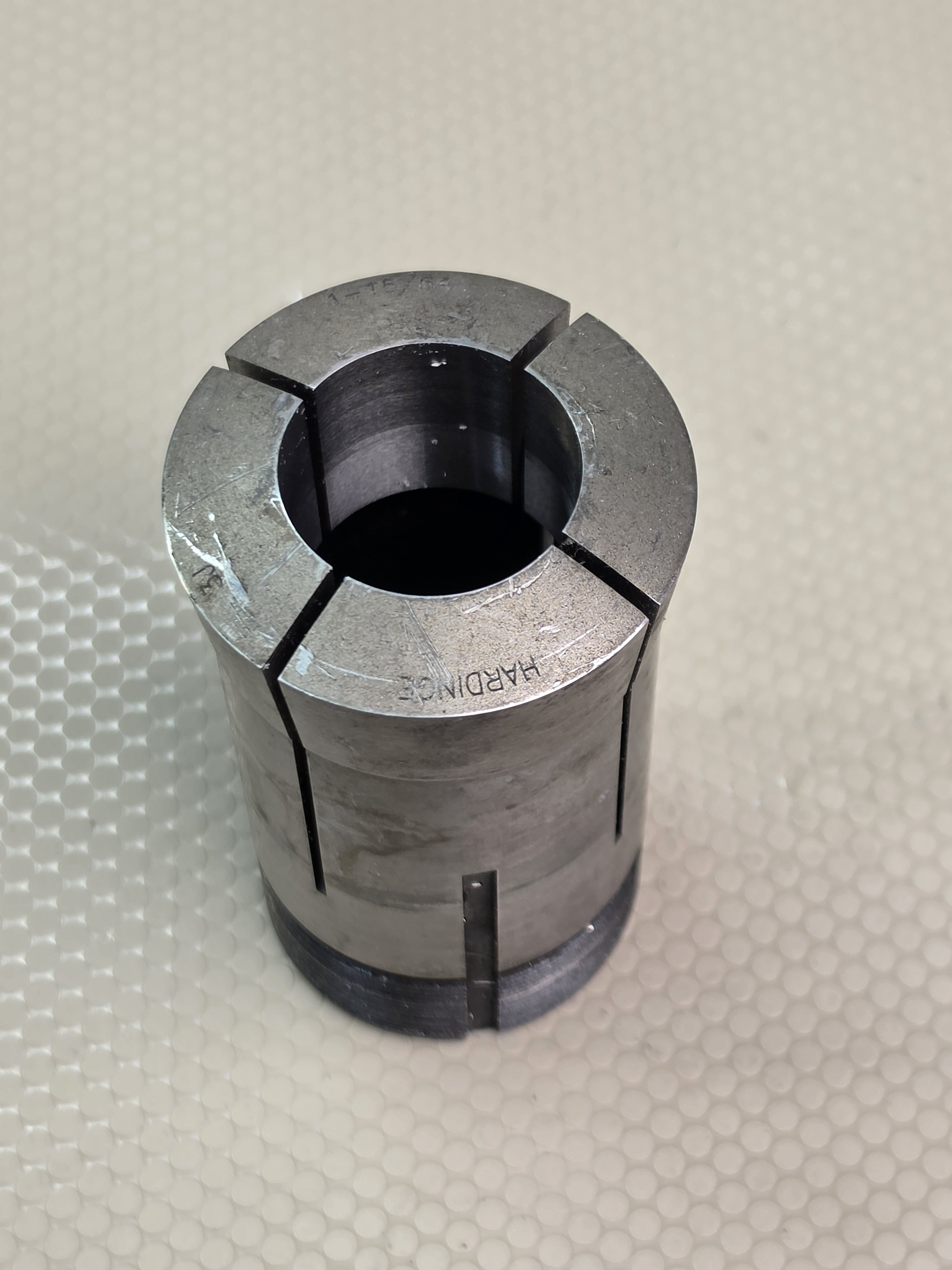 Hardinge 3J Lathe Collet 1-15/64" Round Workholding Tool Chuck