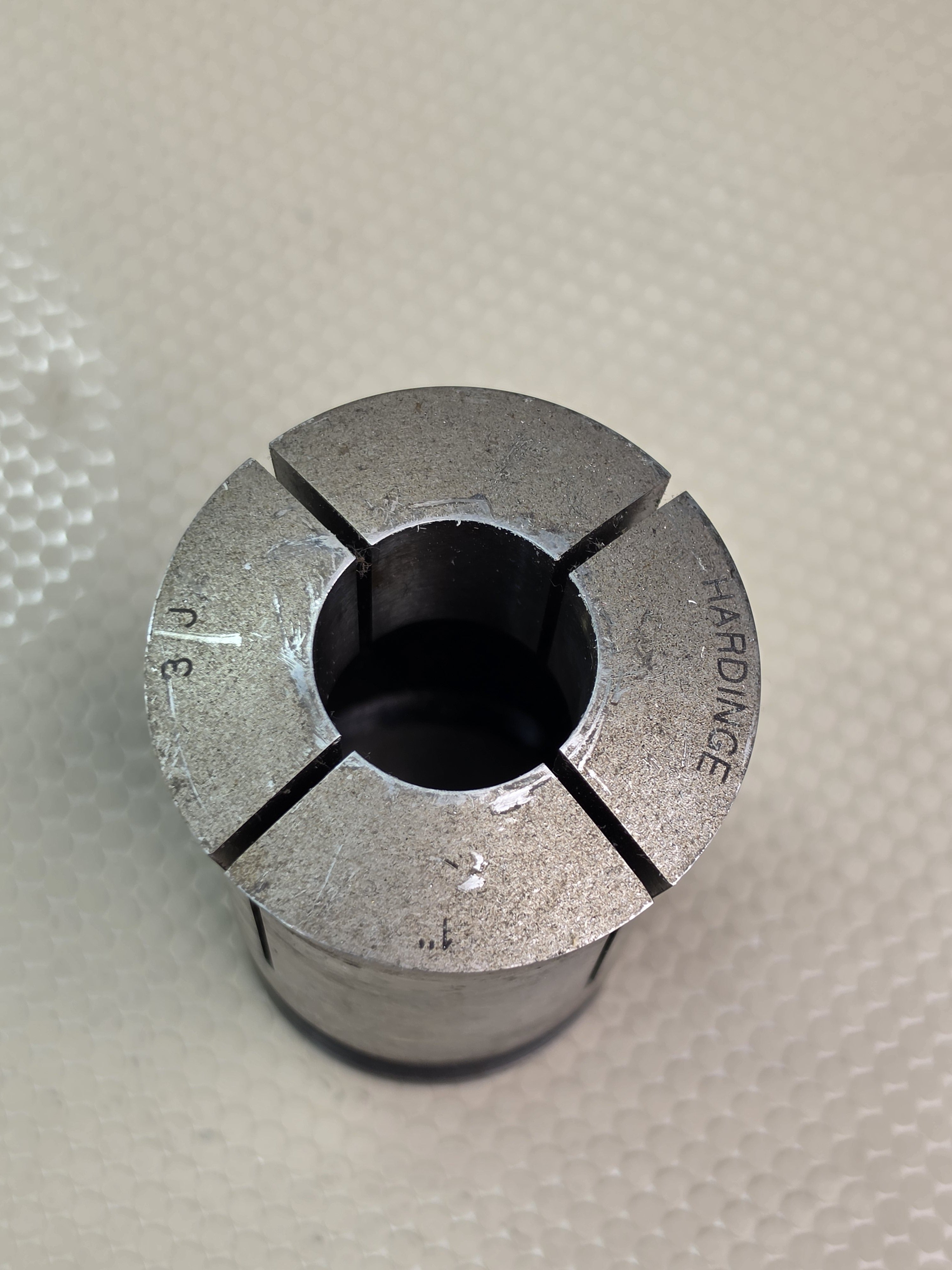 Hardinge 3J Collet 1" Round Bore Lathe Workholding Tool Steel