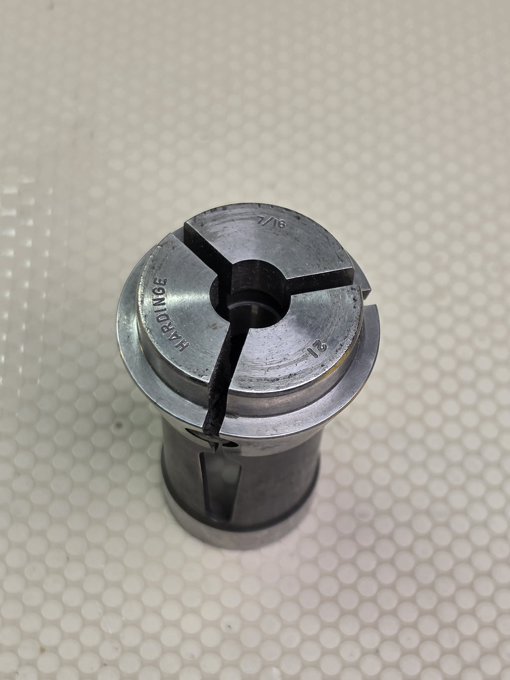 Hardinge 2L Round Collet 7/16" Bore Size for Lathe Mill