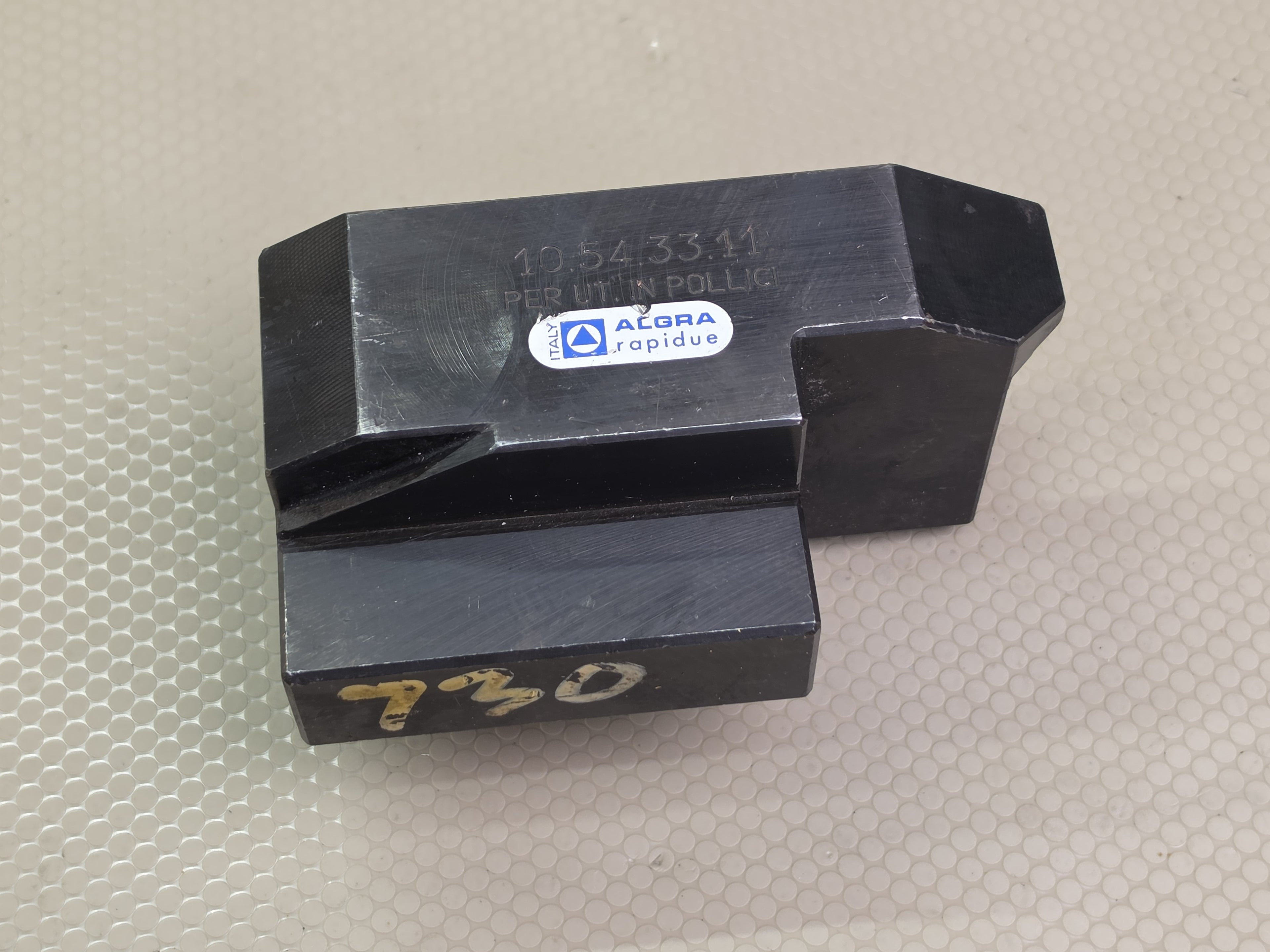 Algra 10.54.33.11 Rapidue Press Brake Tool Holder for Inch Tooling
