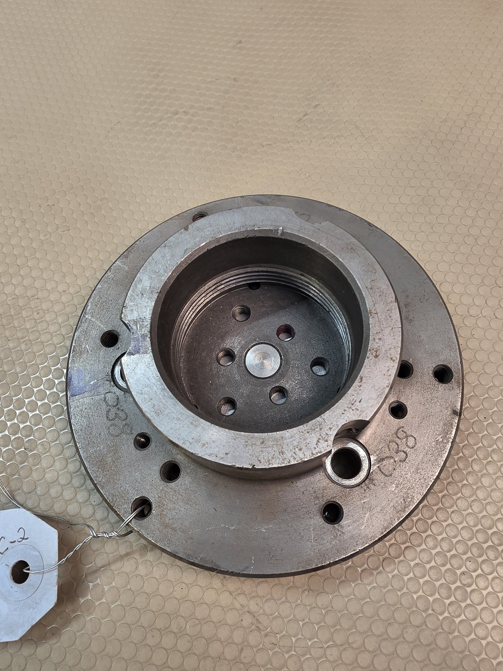 Haas HA5C-2 Dual Head 4th Axis Indexer Adapter Fixture Plate 038 Parts Guide