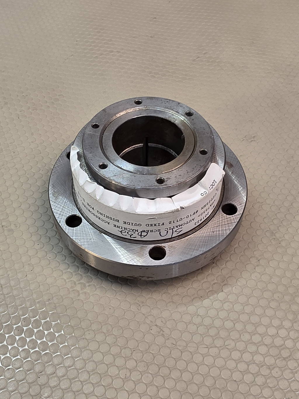 Citizen Lathe F10-U11Z Fixed Guide Bushing for D-10 Screw Machine A32 Swiss CNC