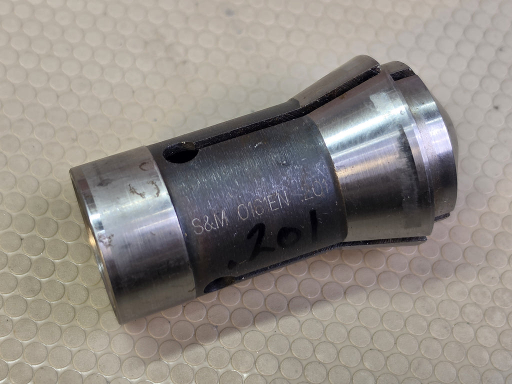 Lot of 48 S&M 0161 & 0161EN TF-Series Swiss Lathe Collets USA