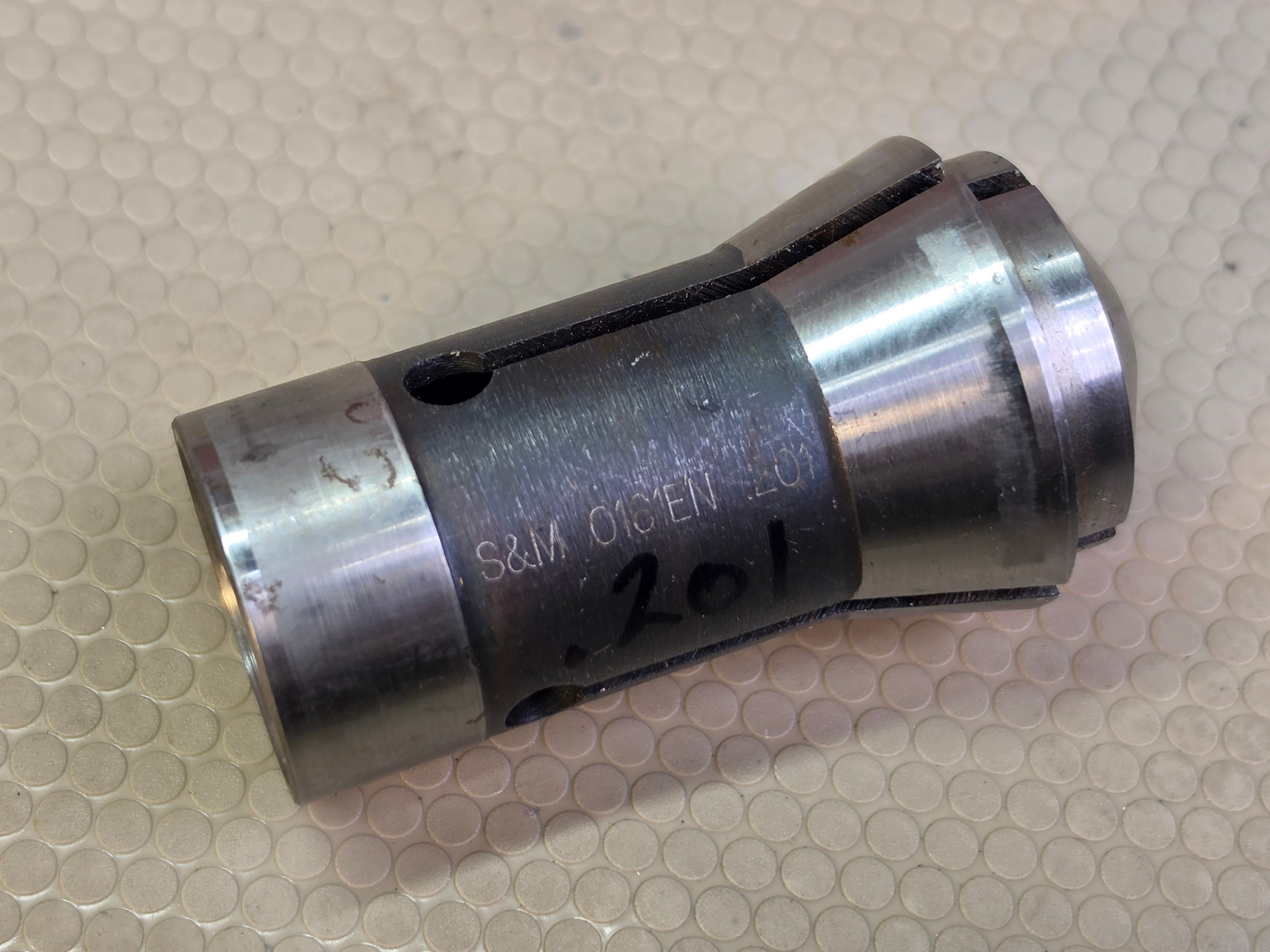 Lot of 48 S&M 0161 & 0161EN TF-Series Swiss Lathe Collets USA