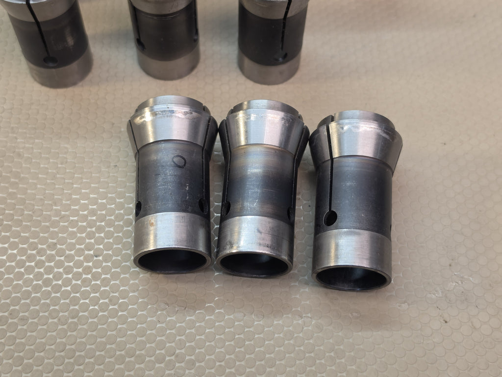 Hardinge 0161 Master Collets Lot of 10 Machinist Lathe Tooling