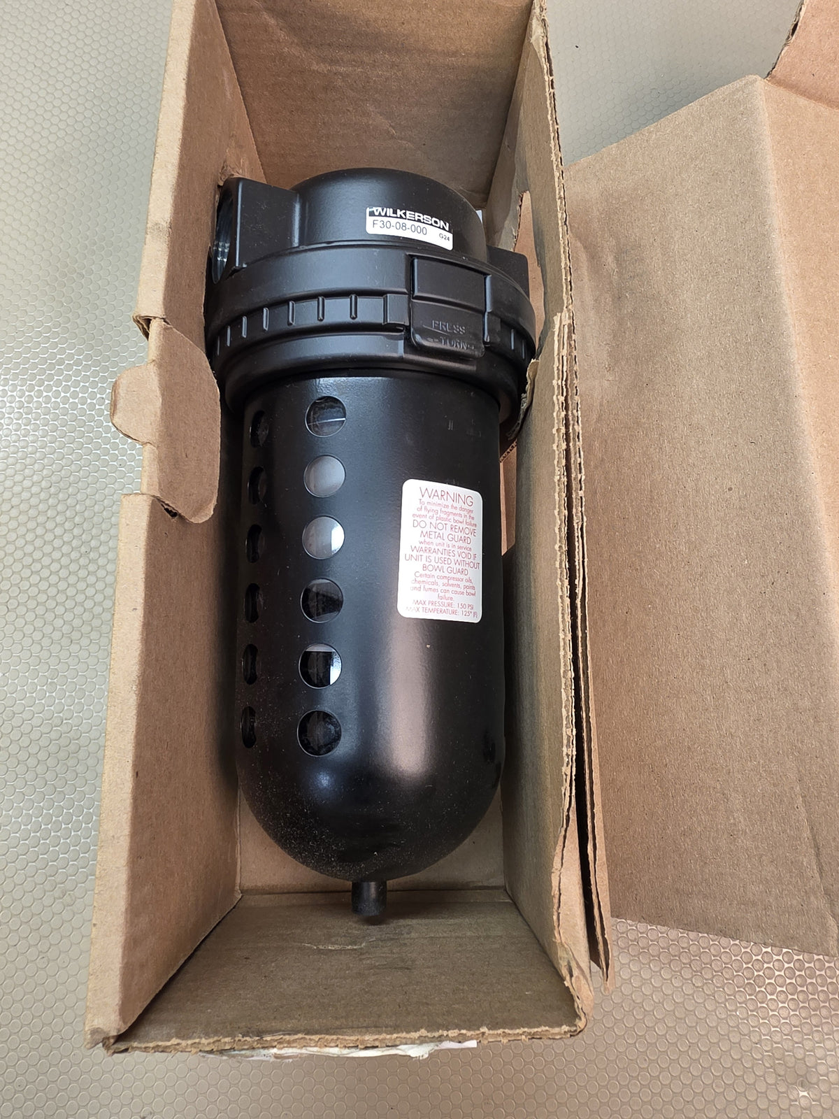 Wilkerson F30-08-000 1" NPT Compressed Air Particulate Filter 150 PSI - NEW