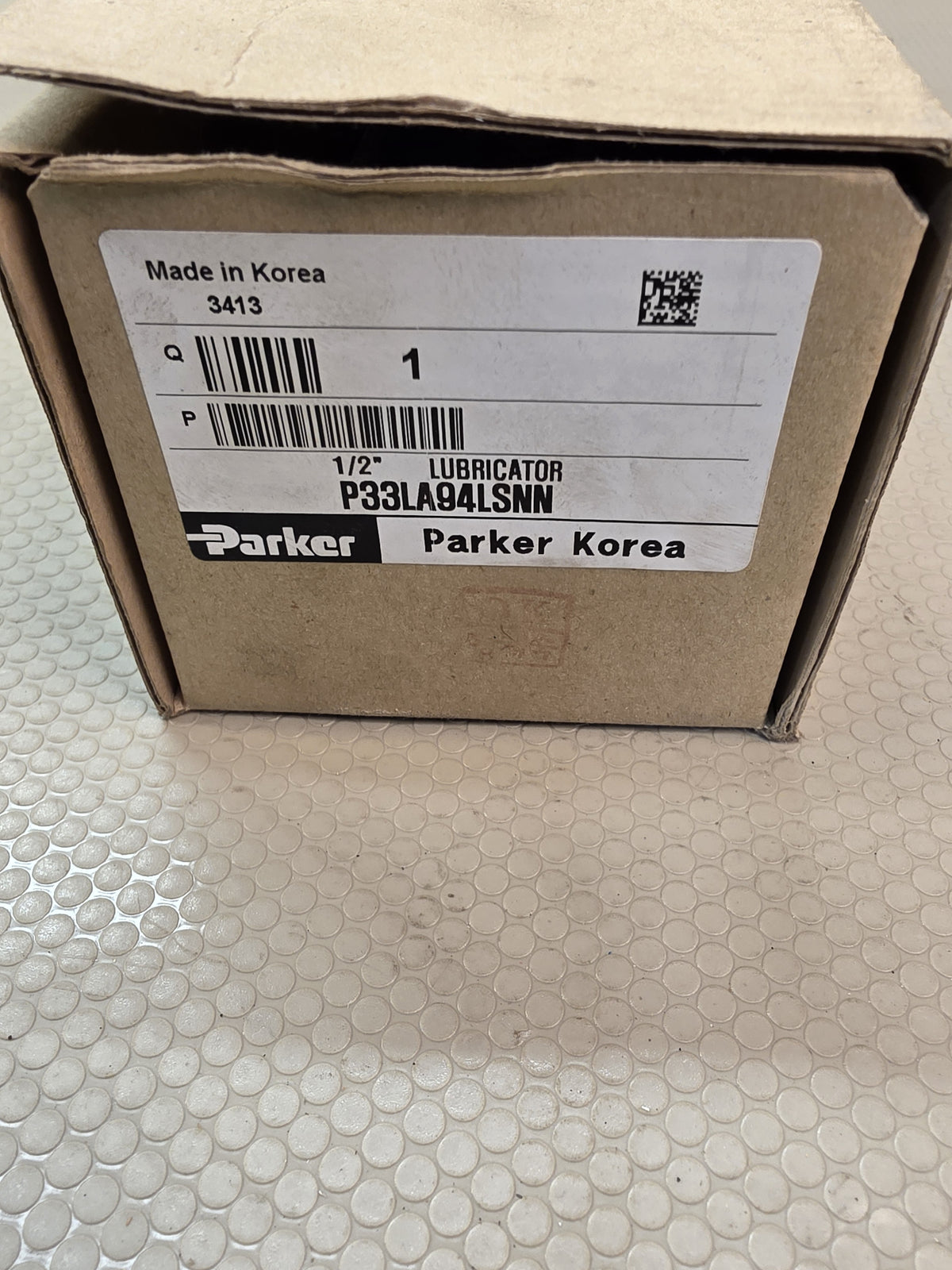 Parker P33LA94LSNN 1/2 NPT air line lubricator metal bowl sight gauge new