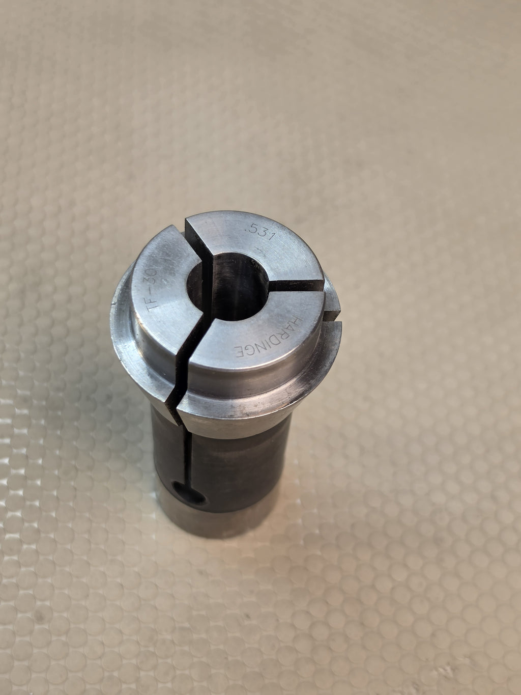 Hardinge TF-30 Round Collet .531" Lathe Screw Machine Workholding Tool