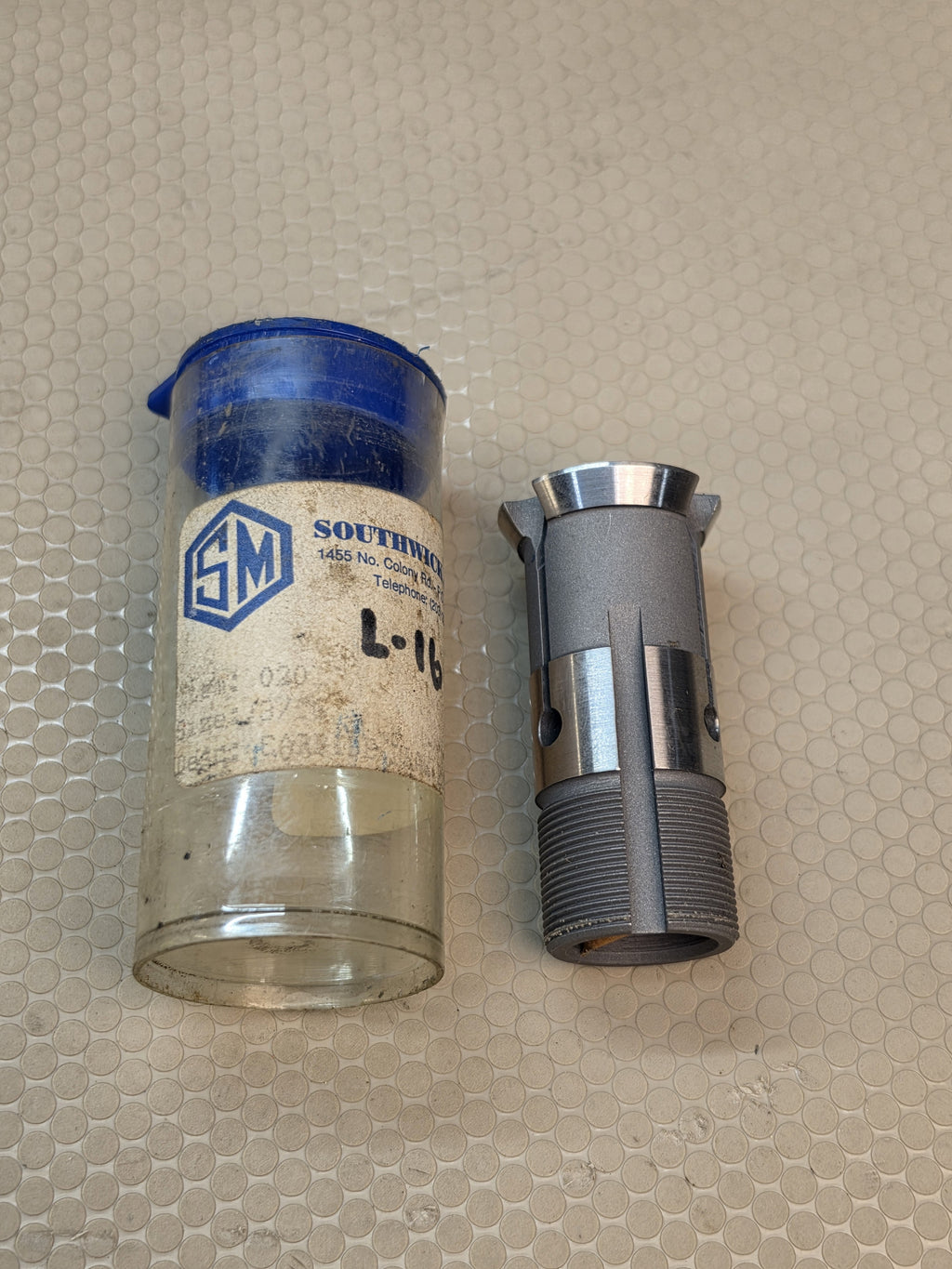 S&M Southwick & Meister 9201 16C Lathe Collet 3/16" Round New