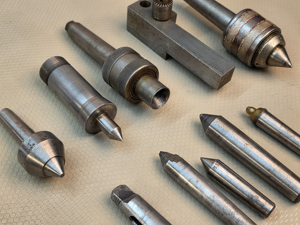 Machinist Lathe Tooling Centers Jacobs Chuck LC-3B Live Center Morse Taper Lot 9