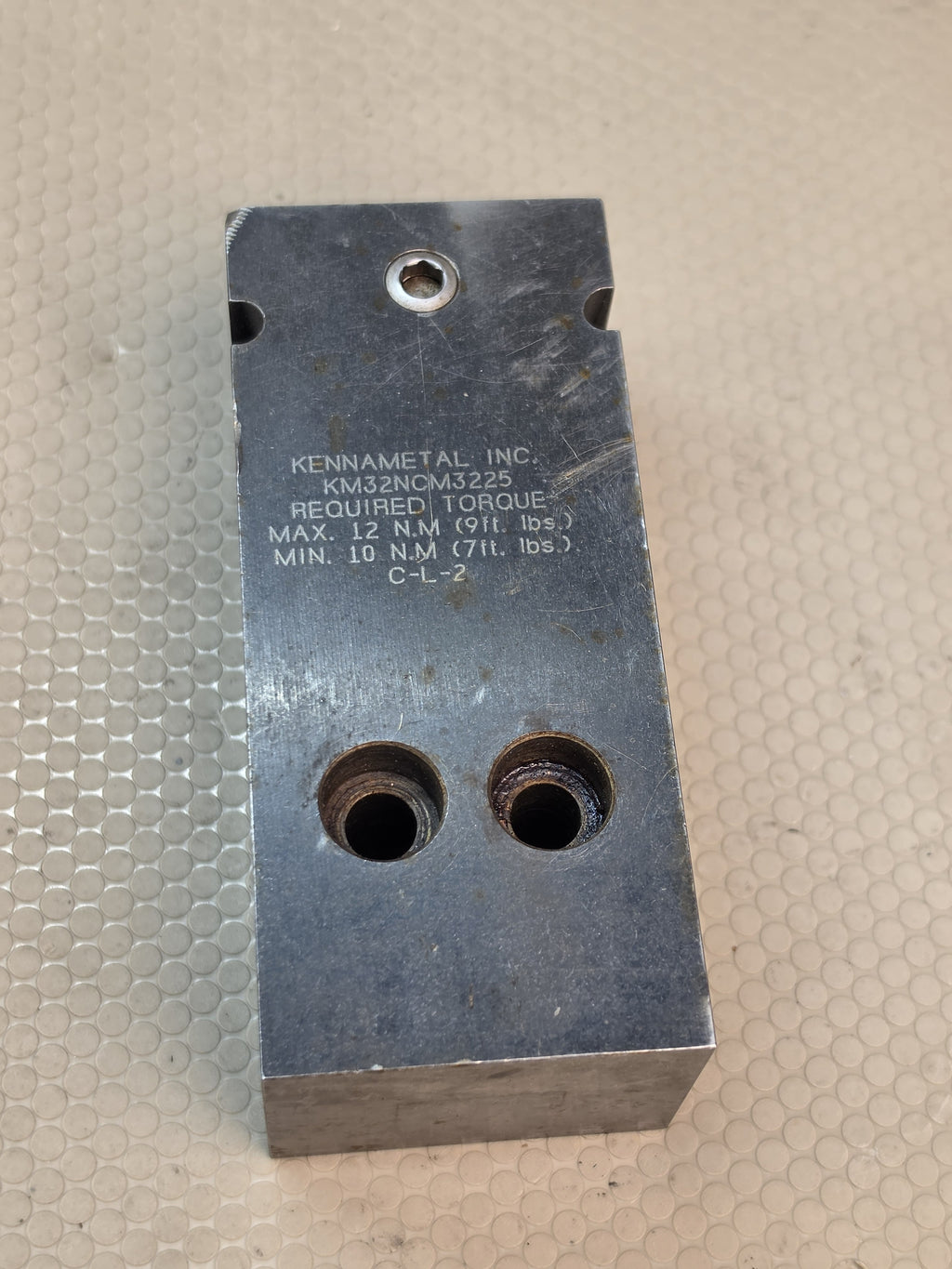 Kennametal KM32NCM3225 KM32 Modular Lathe Shank: Neutral Square