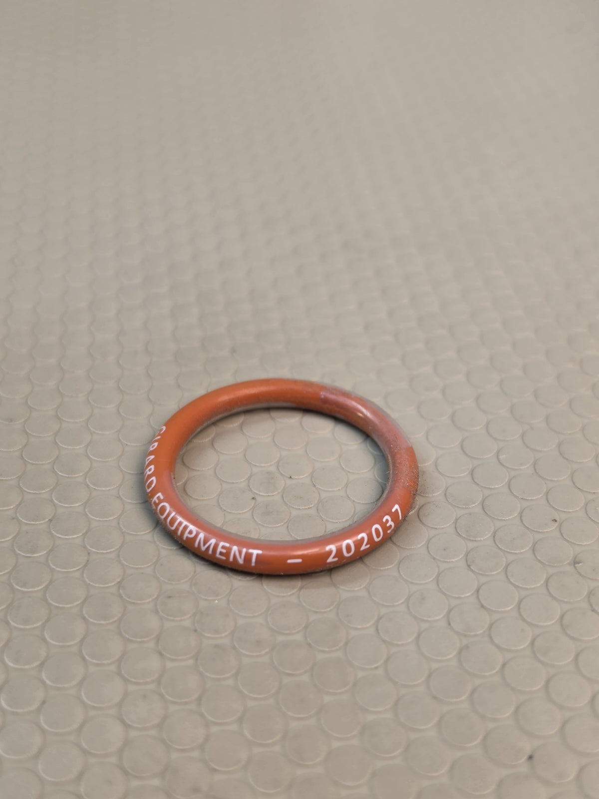 Girard EQUIPMENT 202037 O-Ring Seal Orange Rubber Gasket
