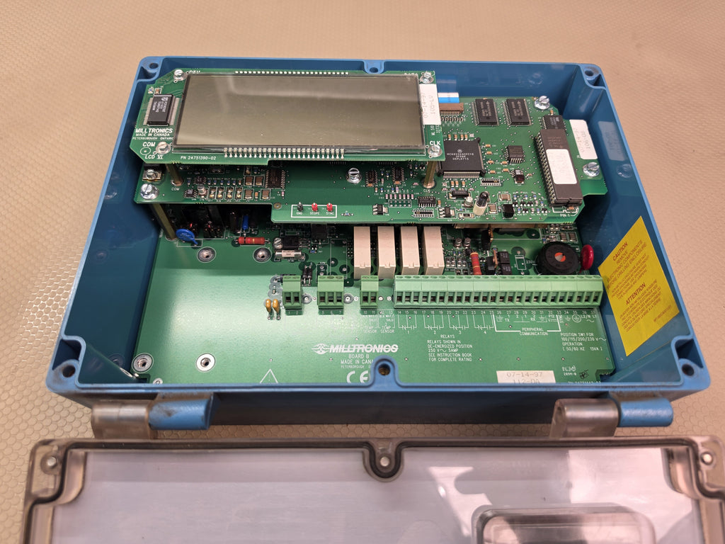 Siemens Milltronics AiRanger SPL Ultrasonic Level Monitor 7ML1004 SmartLinx Used