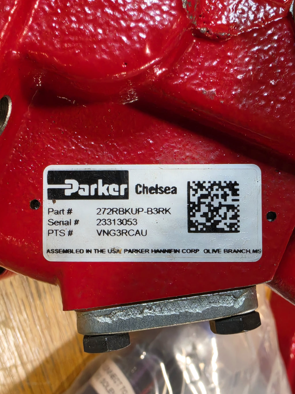 Parker Chelsea 272 272RBKUP-B3RK 6-Bolt PTO Power Take-Off Power Shift - NEW