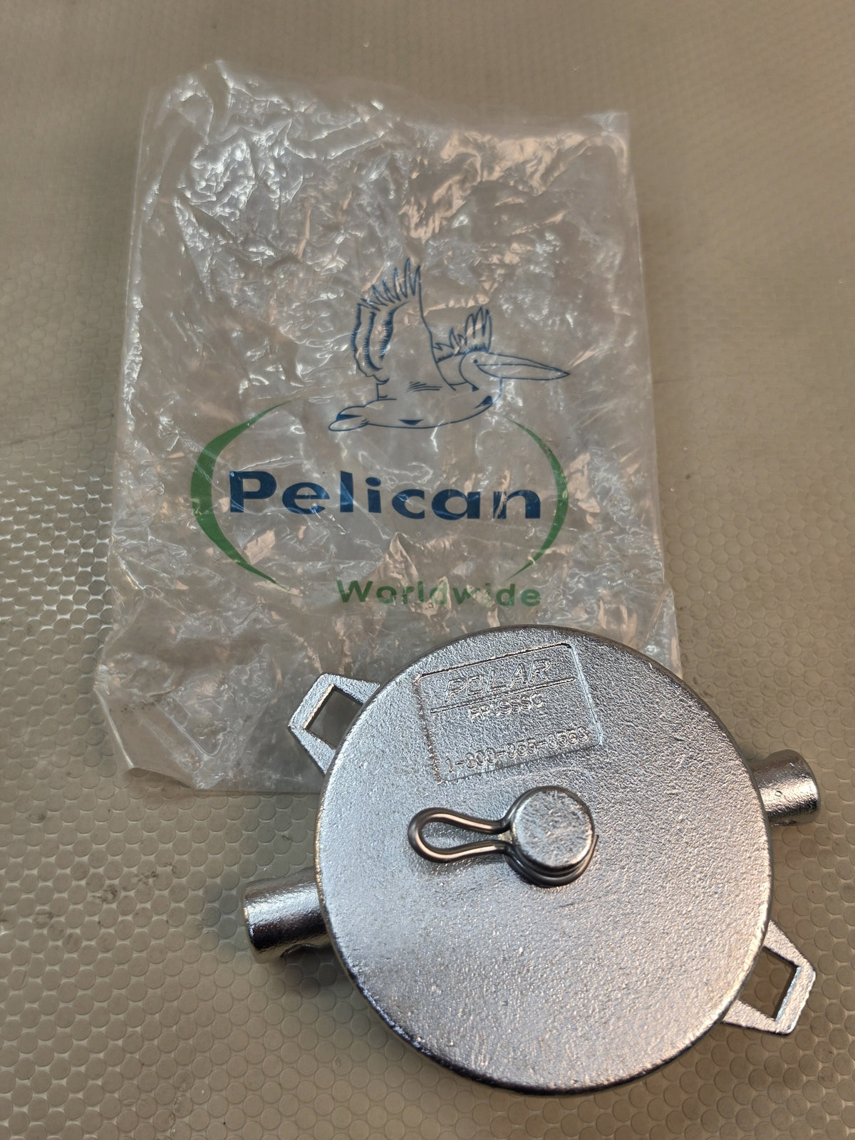 Polar PP3SSSC Stainless Steel 3" Tanker Trailer Hose Dust Cap Cover Pelican