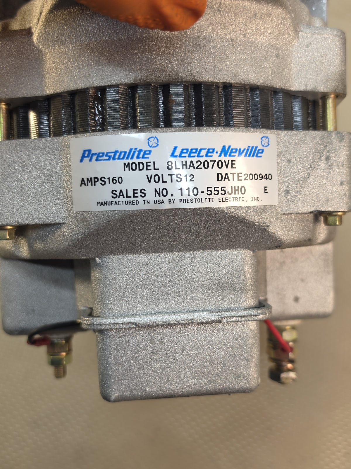 Prestolite Leece-Neville 8LHA2070VE Alternator 160 Amp 12V Heavy Duty
