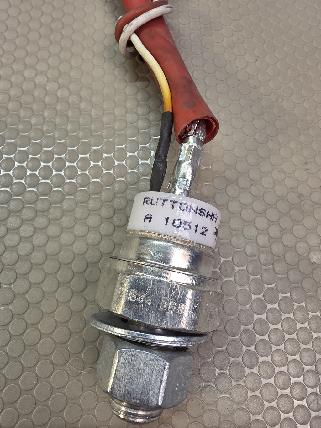 Ruttonsha A 10512 Stud Mount SCR Thyristor w/ Leads RIR Power Electronics - NEW