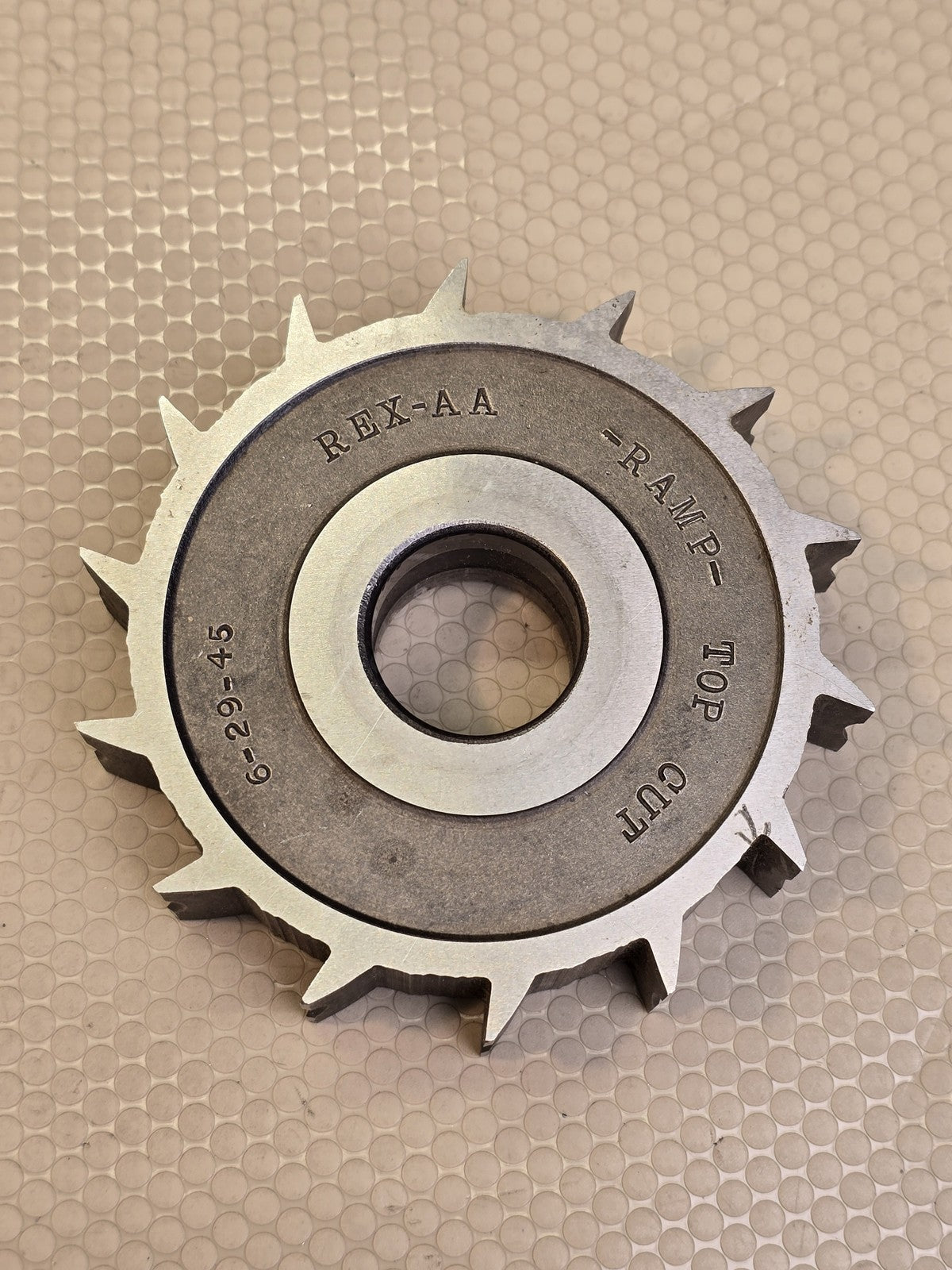 REX 6-29-45 REX-AA HSS Milling Cutter 14 Tooth Ramp Top Cut Saw Blade