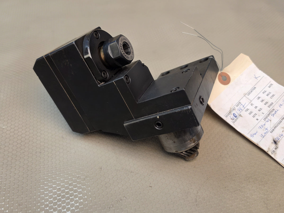 Star 736-61-00 Side Milling Unit Live Tool Head for Swiss CNC Lathe Collet