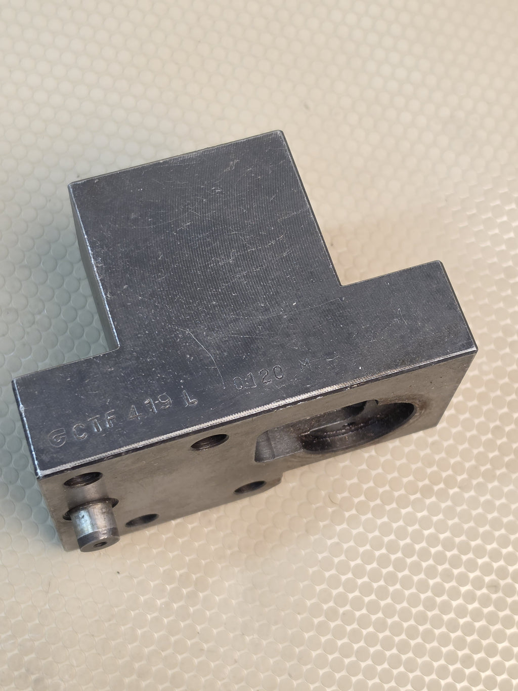 Citizen CTF 419L Tool Holder CNC Block Swiss Machinist Boring