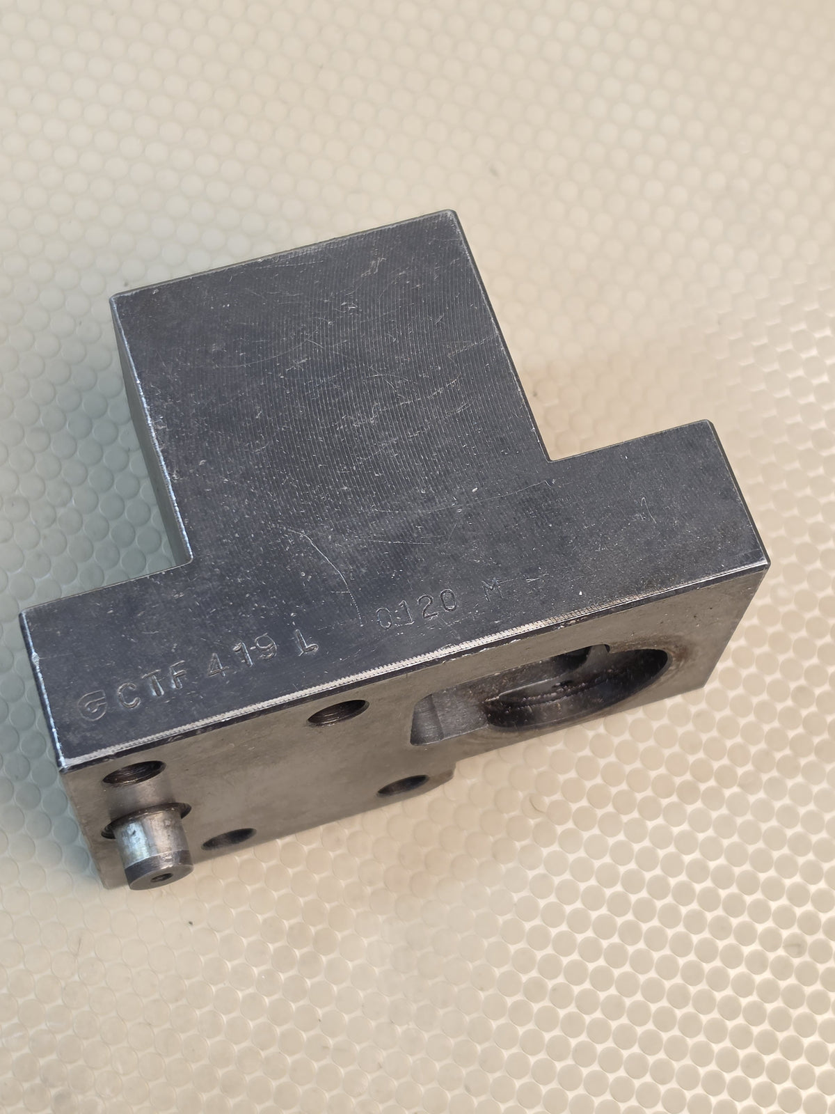 Citizen CTF 419L Tool Holder CNC Block Swiss Machinist Boring