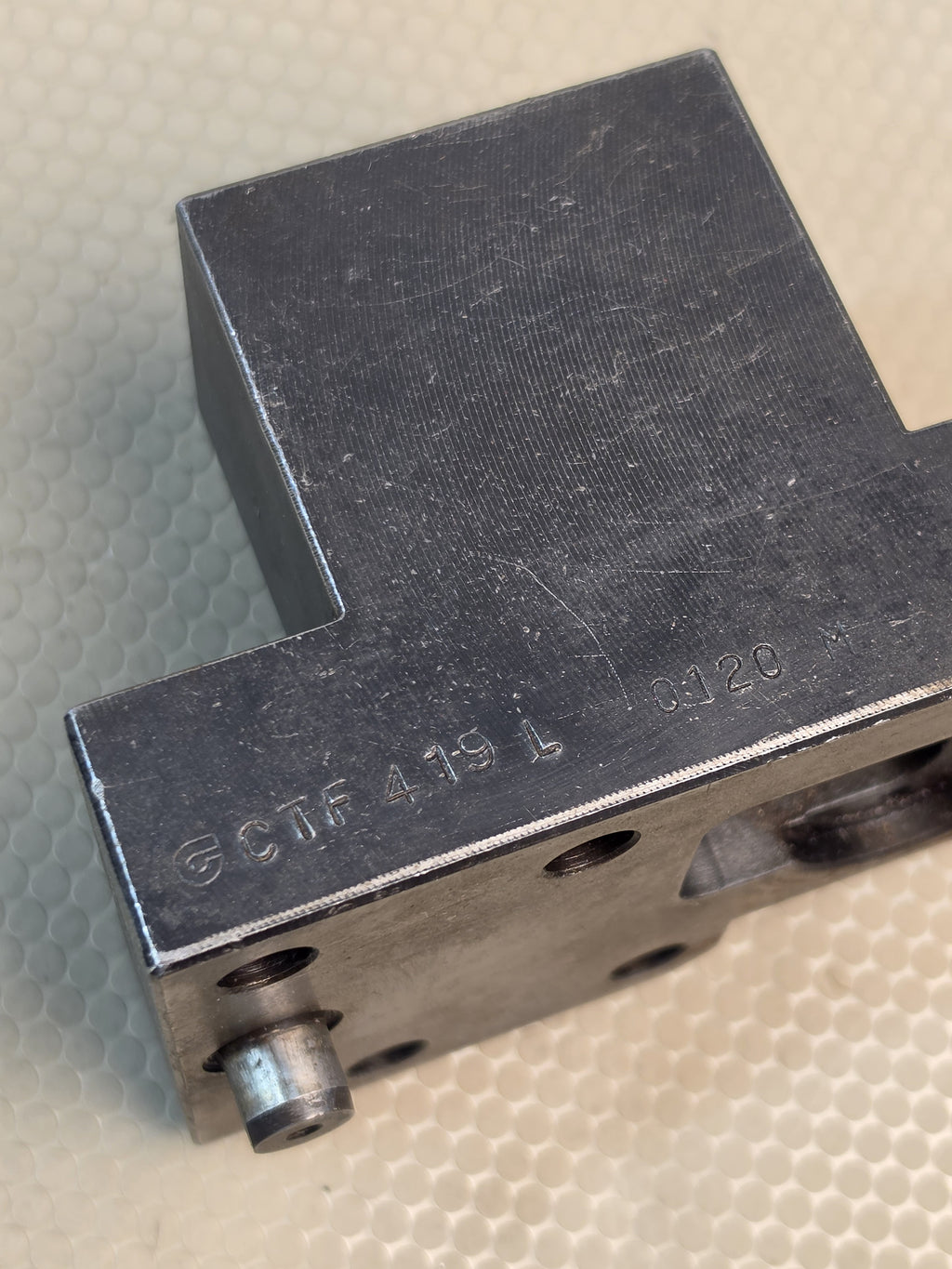 Citizen CTF 419L Tool Holder CNC Block Swiss Machinist Boring