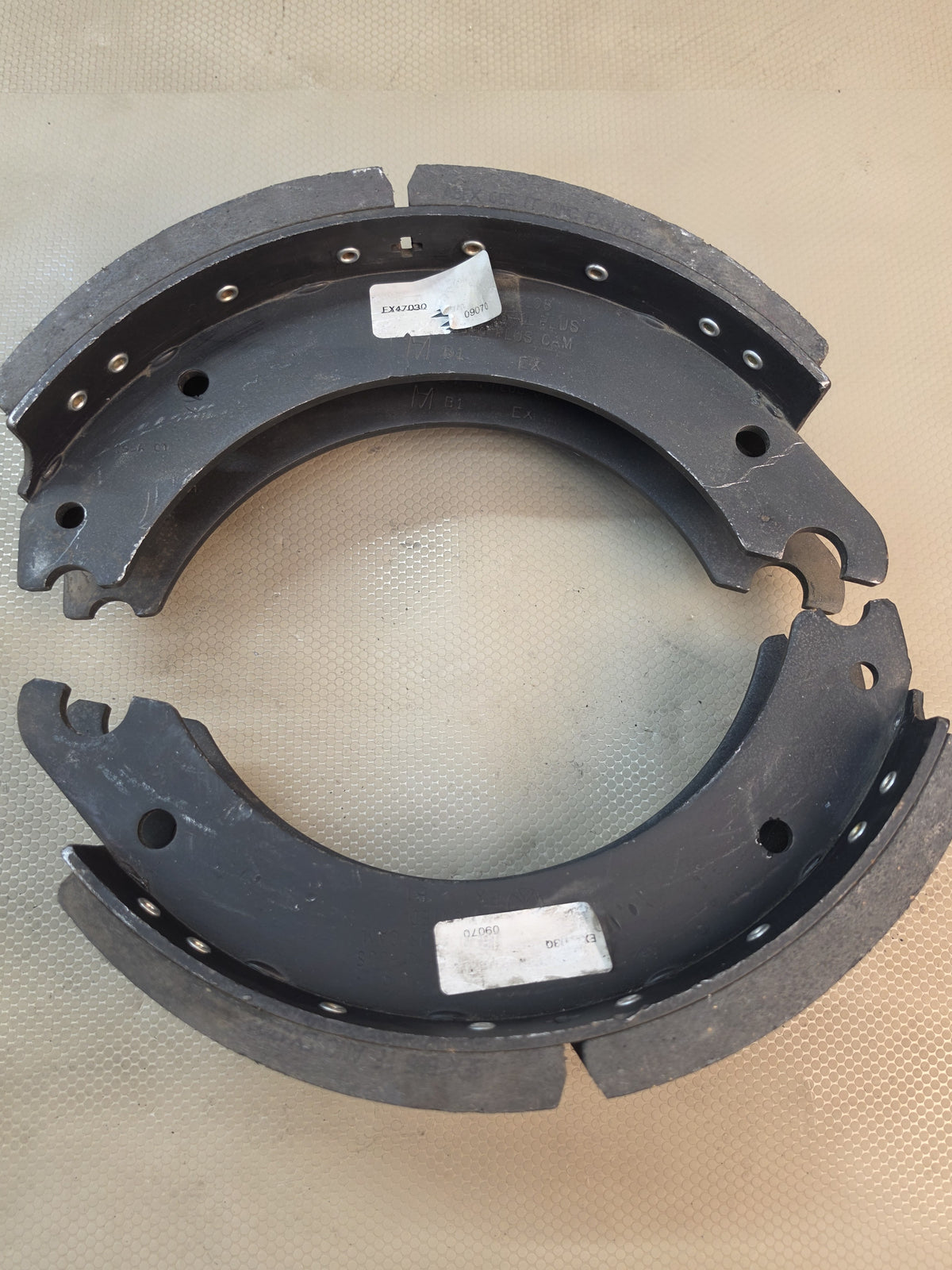 Meritor EX4703Q 3222-B-2108 15x5 Q Plus Cam Brake Shoe Pair