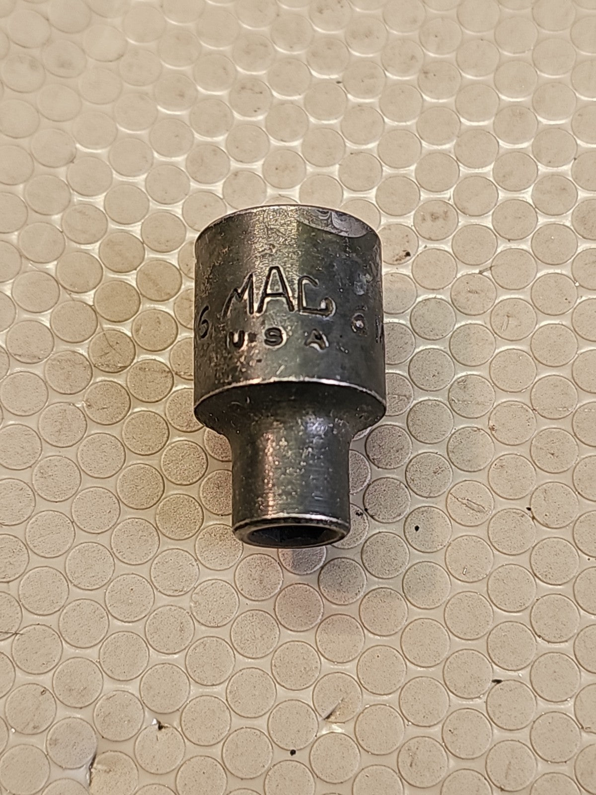 Mac Tools 6mm Shallow 3/8” Drive 6 Point Metric Chrome Socket X6 6MM