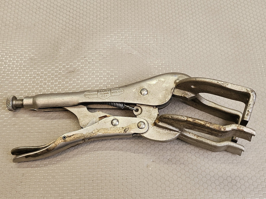PETERSON USA VISE-GRIP 9R Locking C-Clamp Pliers Wide Jaw