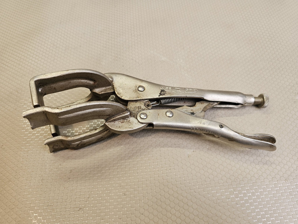 PETERSON USA VISE-GRIP 9R Locking C-Clamp Pliers Wide Jaw
