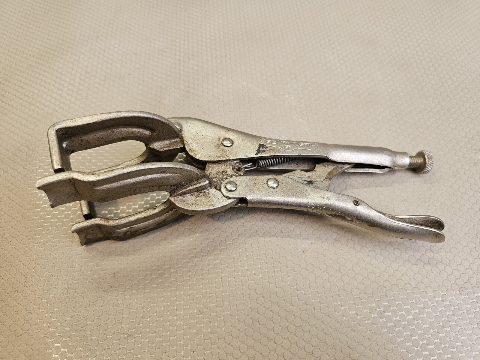 PETERSON USA VISE-GRIP 9R Locking C-Clamp Pliers Wide Jaw