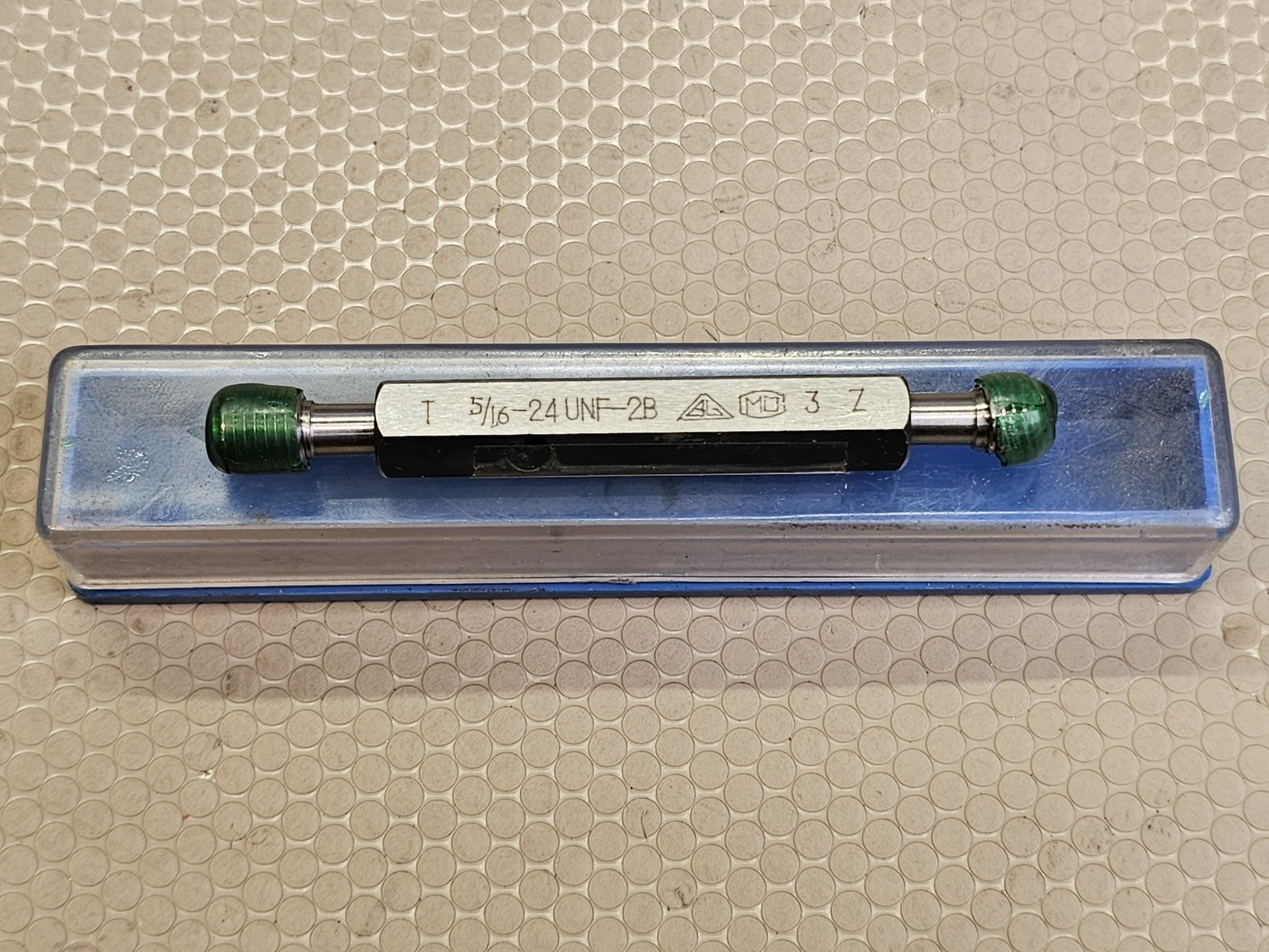 5/16-24 UNF-2B T GO NO GO Thread Plug Gauge