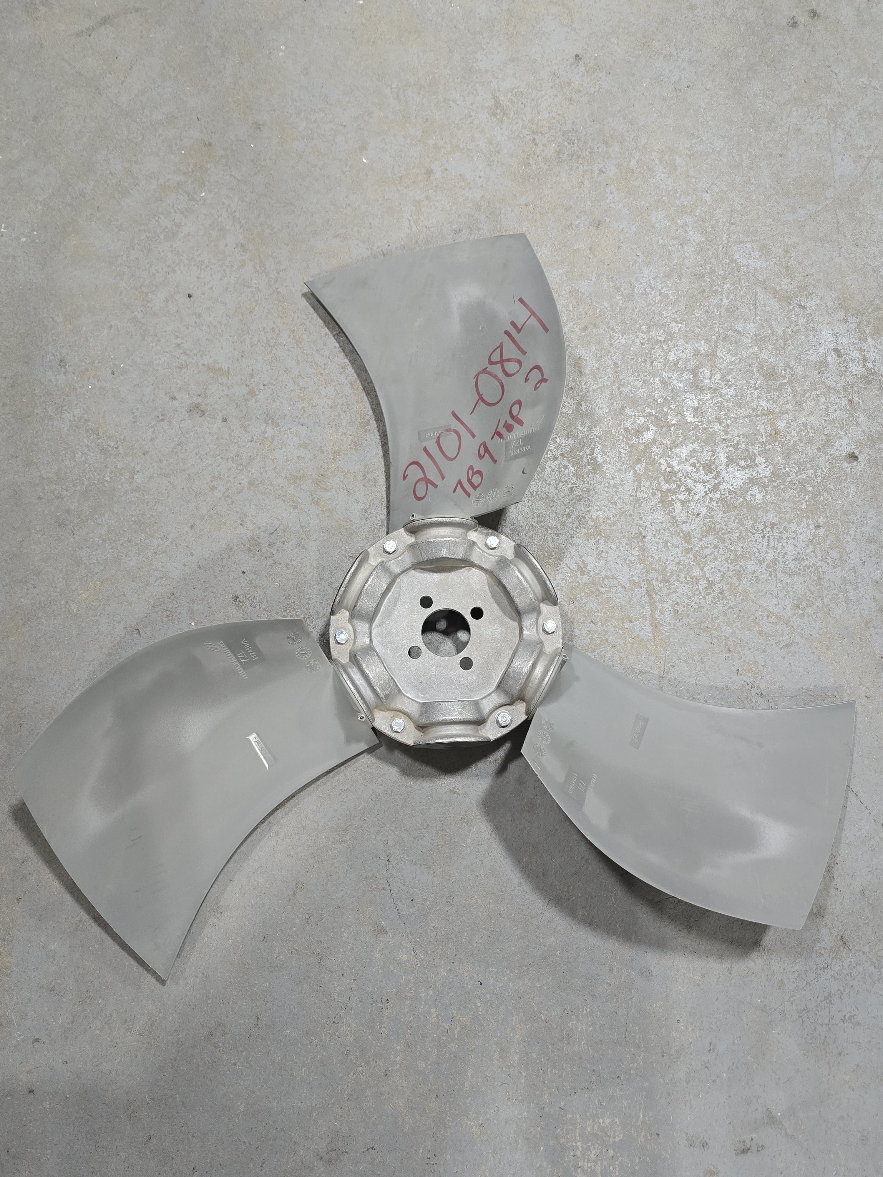MULTI-WING 7ZL MWCZF38011998 Fan Assembly 3 Blade 30 Deg Pitch 9.5 Inch