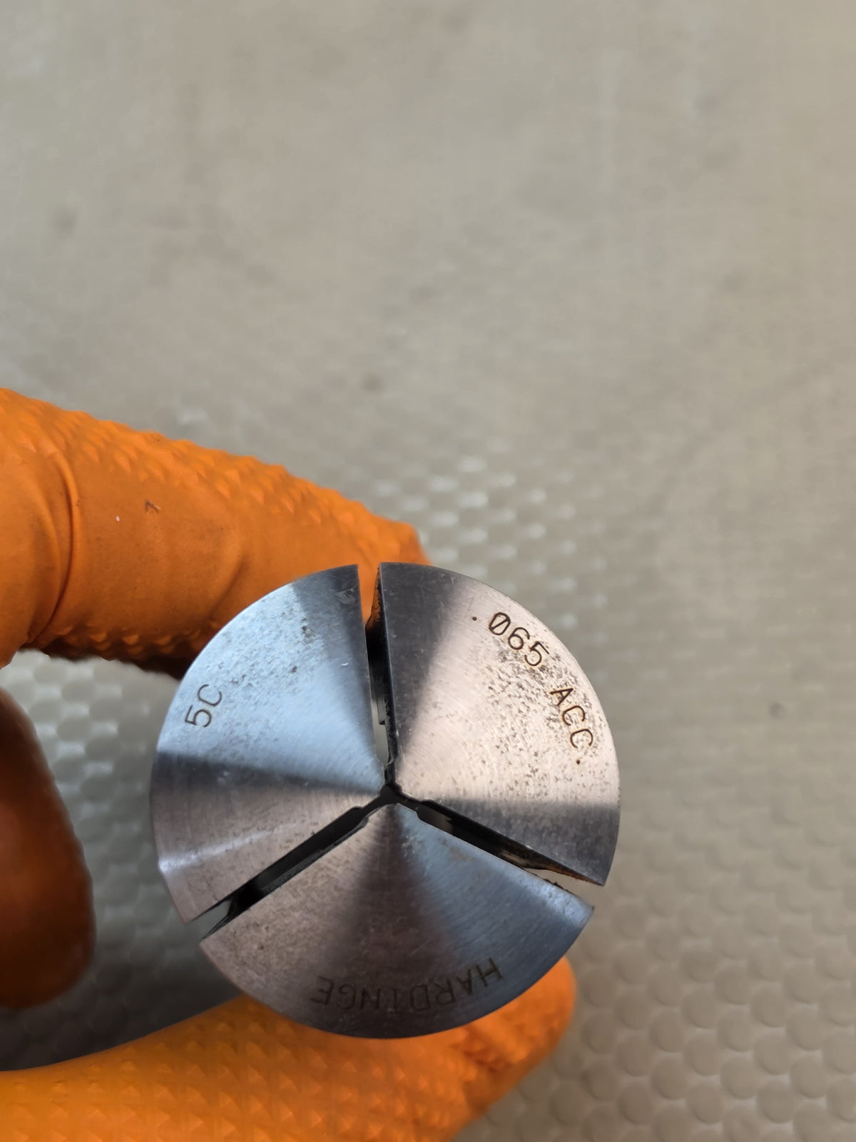 Hardinge 5C Round Collet .065" ACC. Lathe Workholding Tooling