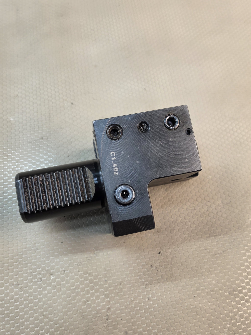 Trudex 713.120.250 VDI 40 Turret Tool holder 1" Right hand Tool 32.4025 Facing Tool