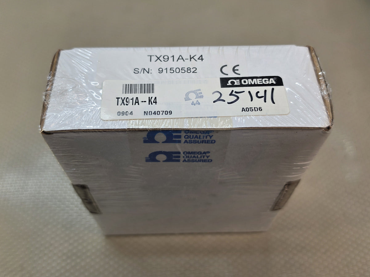 OMEGA TX91A-K4 Mini Temperature Transmitter Type K 4-20mA NEW Sealed
