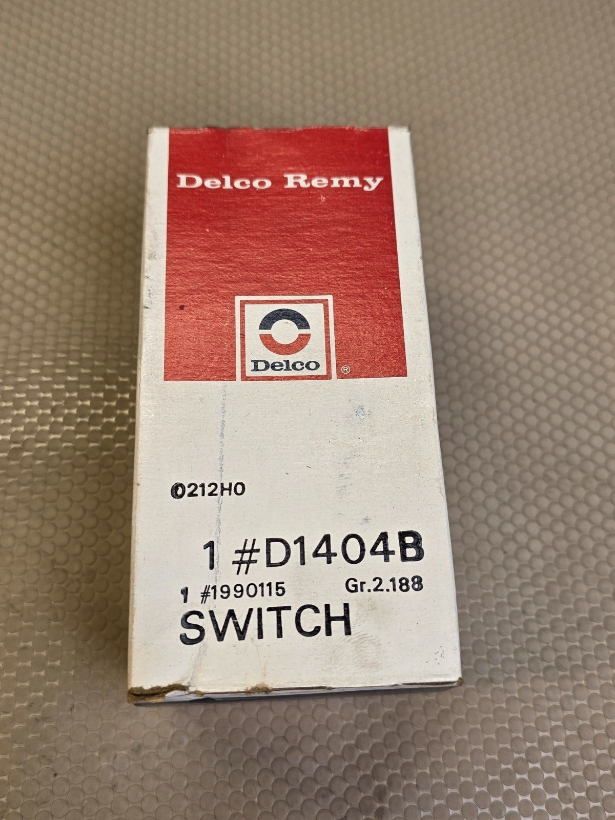 ACDelco Delco Remy D1404B GM 1990115 Ignition Switch NOS Steering Column