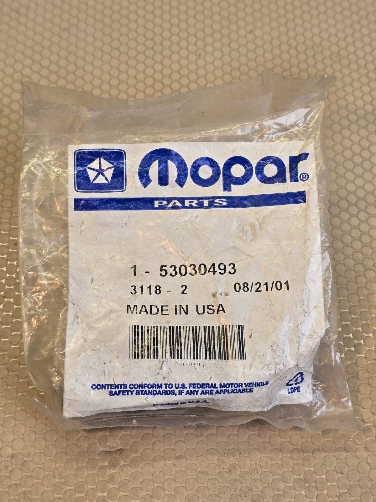 Mopar 53030493 Oil Pressure Switch NOS OEM Made in USA