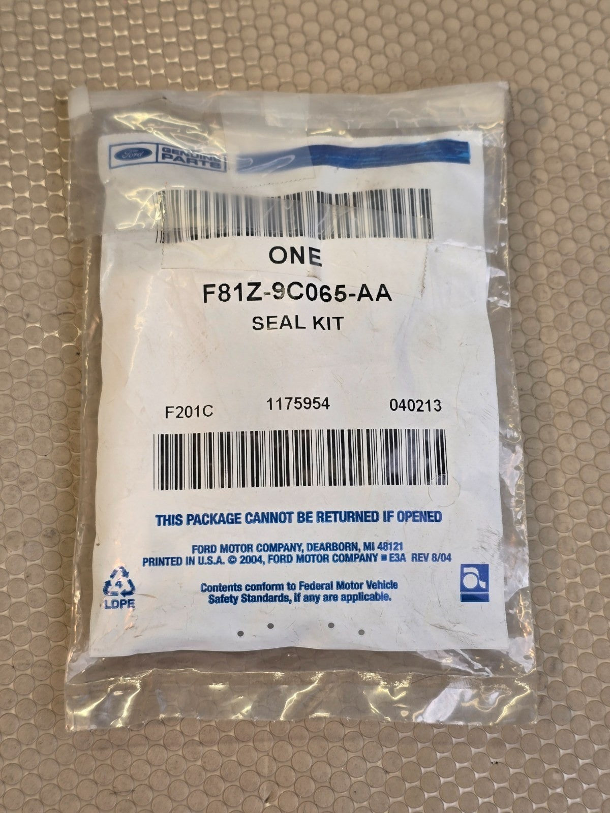 Ford F81Z-9C065-AA Fuel Filter Housing O-Ring Seal Kit 7.3L Powerstroke OEM