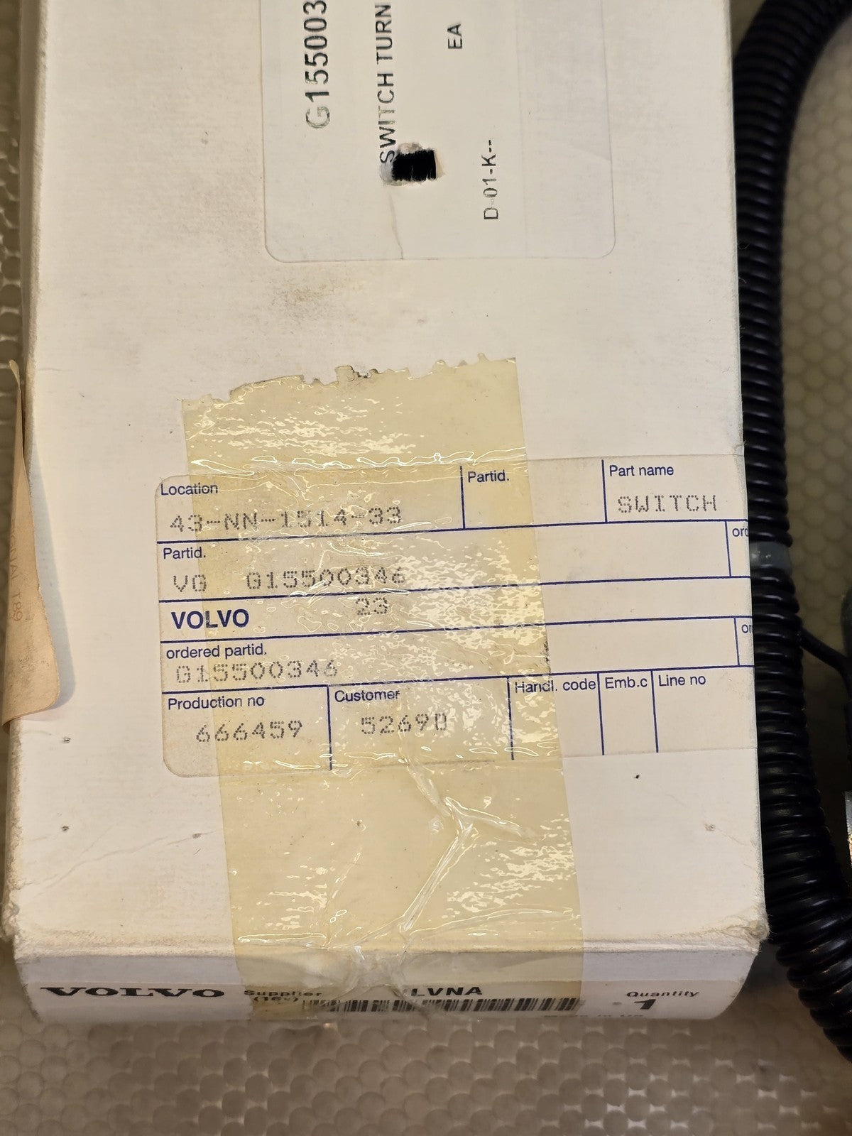 Volvo OEM G15500346 Signal-Stat Turn Signal Hazard Switch GMC Truck New