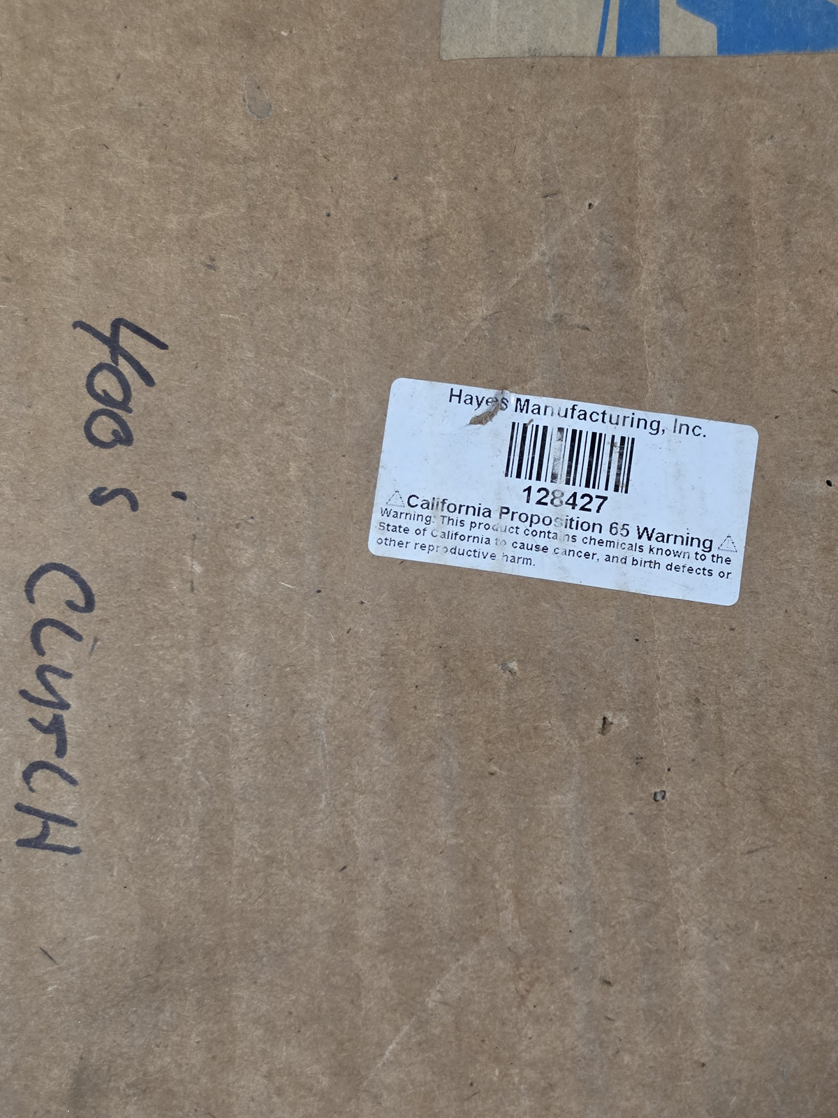 Hayes Mfg KB03-437-8-387-2 Flexible Flywheel Drive Coupling Plate 128427 8"