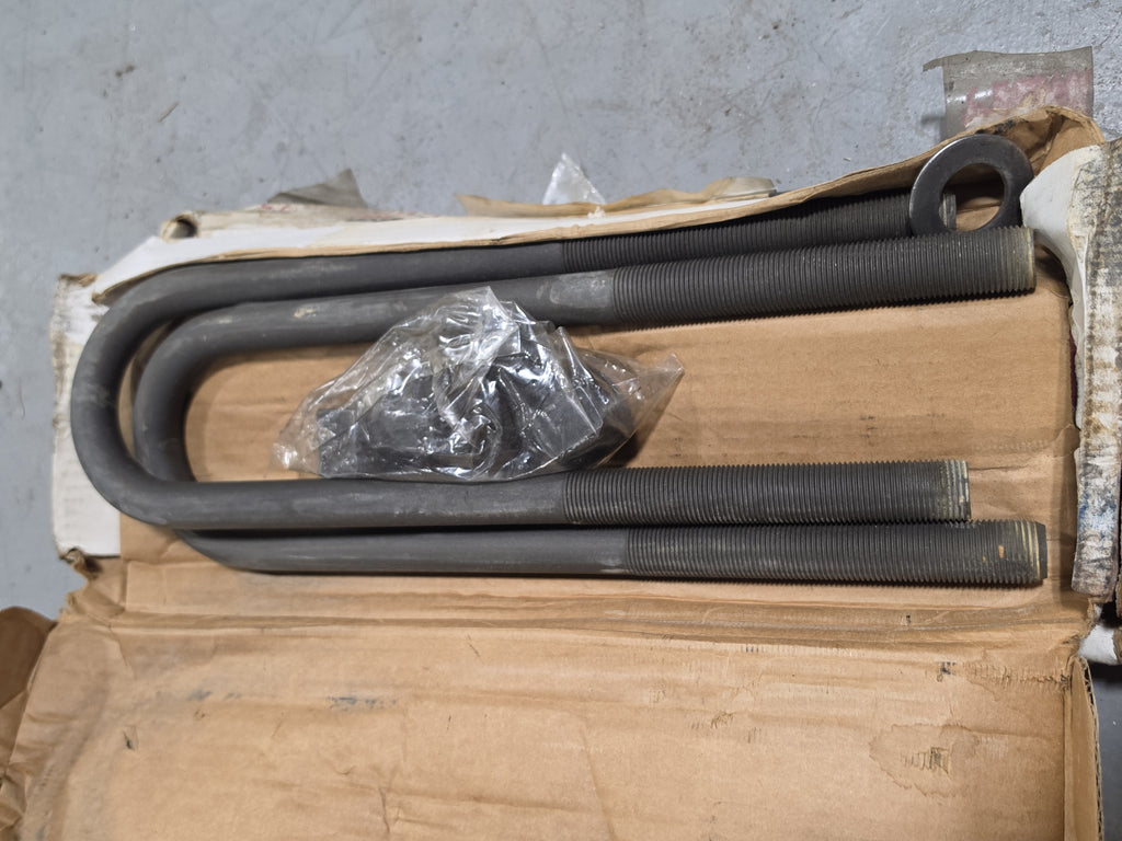 Dayton Parts 361-374 U-Bolt Kit 7/8" x 3" x 14-1/2" Round Bend Leaf Spring USA