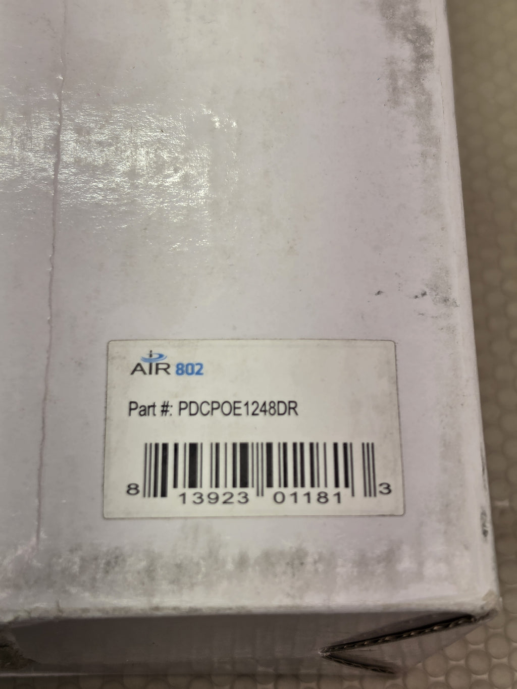 AIR802 PDCPOE1248DR DC-DC Converter PoE Injector 10-26VDC to 48VDC - NEW