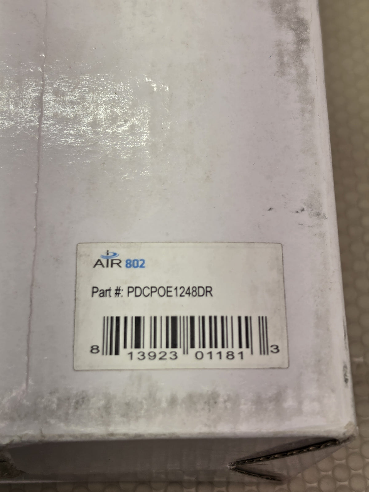 AIR802 PDCPOE1248DR DC-DC Converter PoE Injector 10-26VDC to 48VDC - NEW