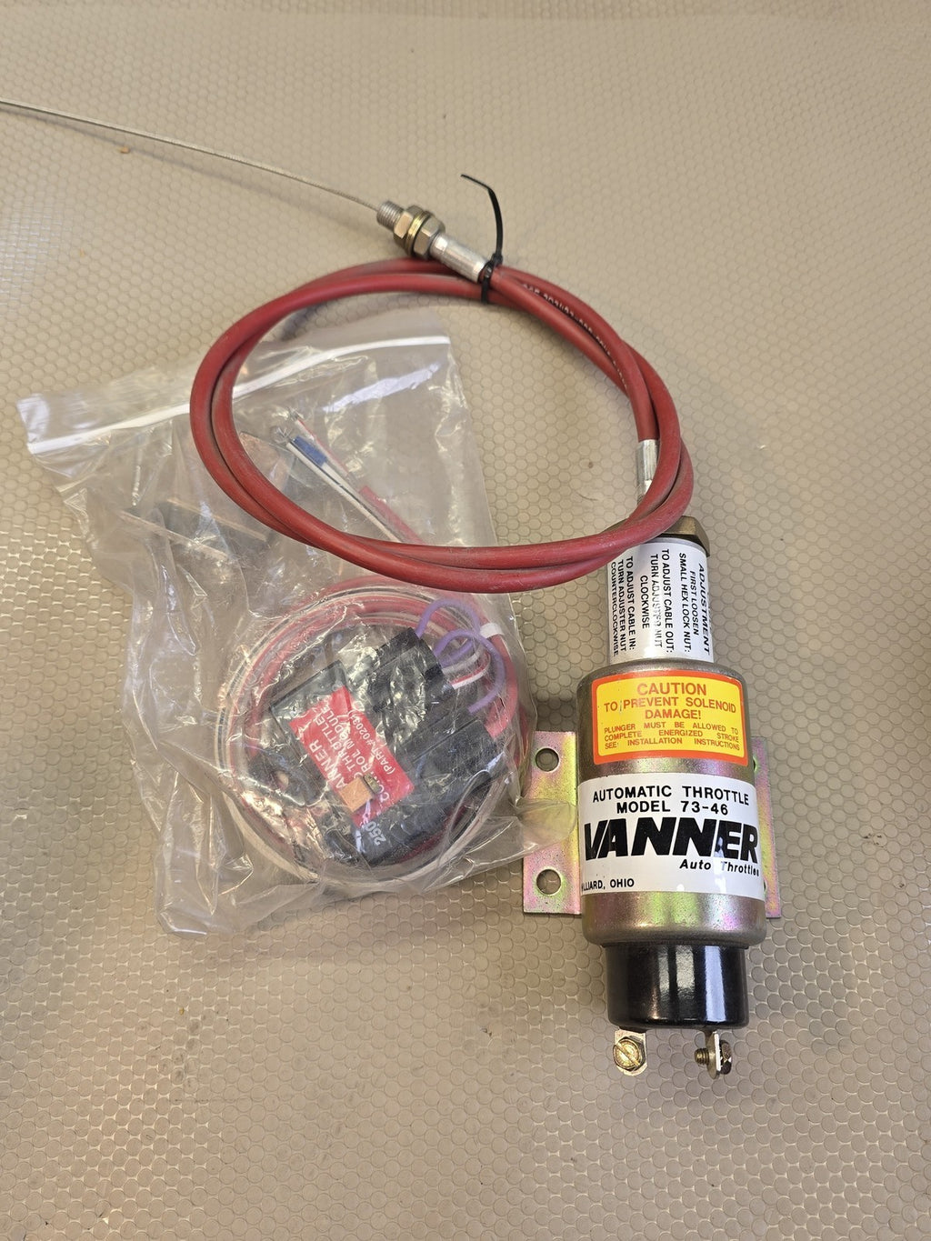 Vanner 73-46 Automatic Throttle Control Kit Solenoid Module 02031 Heavy Duty